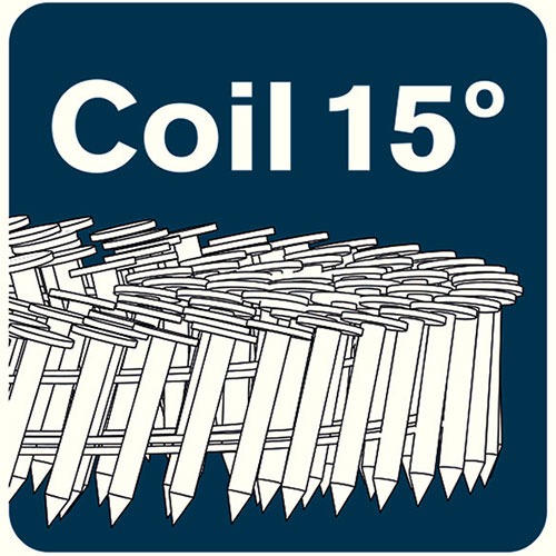 galvanized nails coil 15